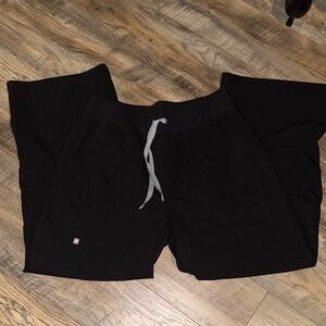 Figs Black Pants